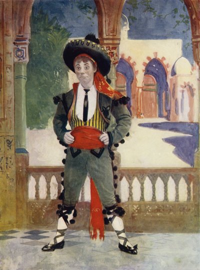 M. Edmund Payne dans The Toreador - English Photographer